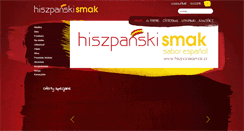 Desktop Screenshot of hiszpanskismak.pl